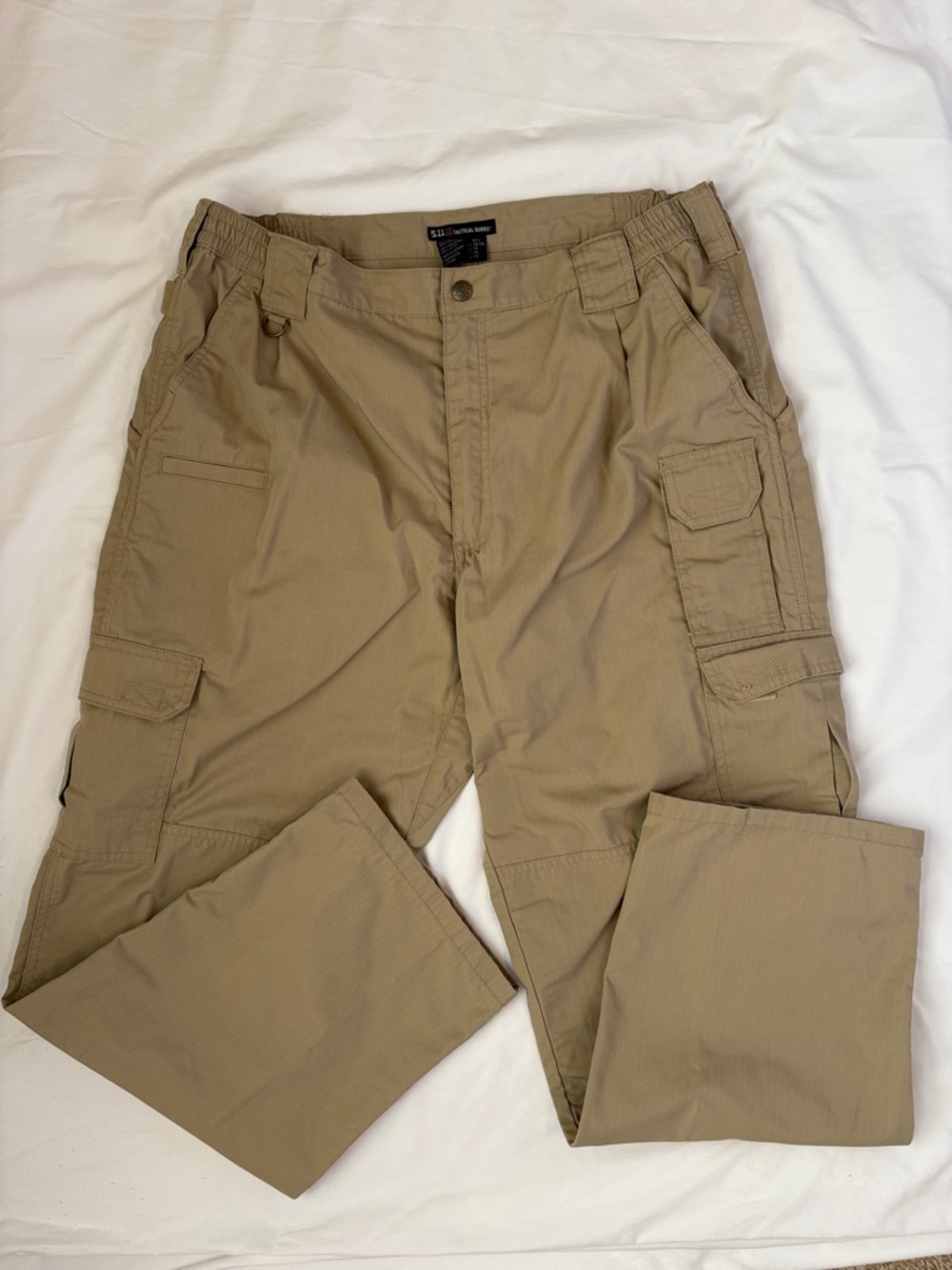 5.11 Tactical Series Cargo Pants Khaki Tan Utility Size 38 x 30
